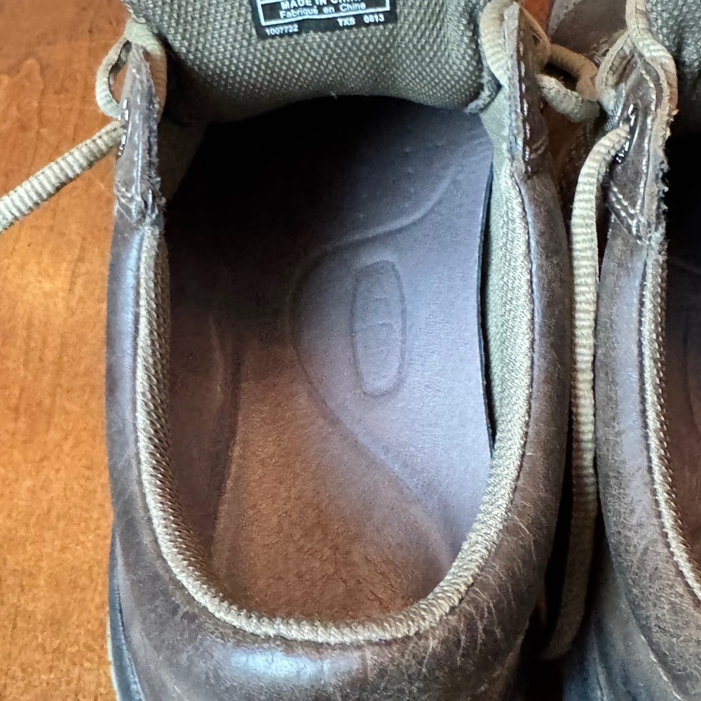 Keen Presidio Austin Oxford Shoes Men 10.5 Brown Leather Casual Hiking Sneakers - Picture 10 of 11